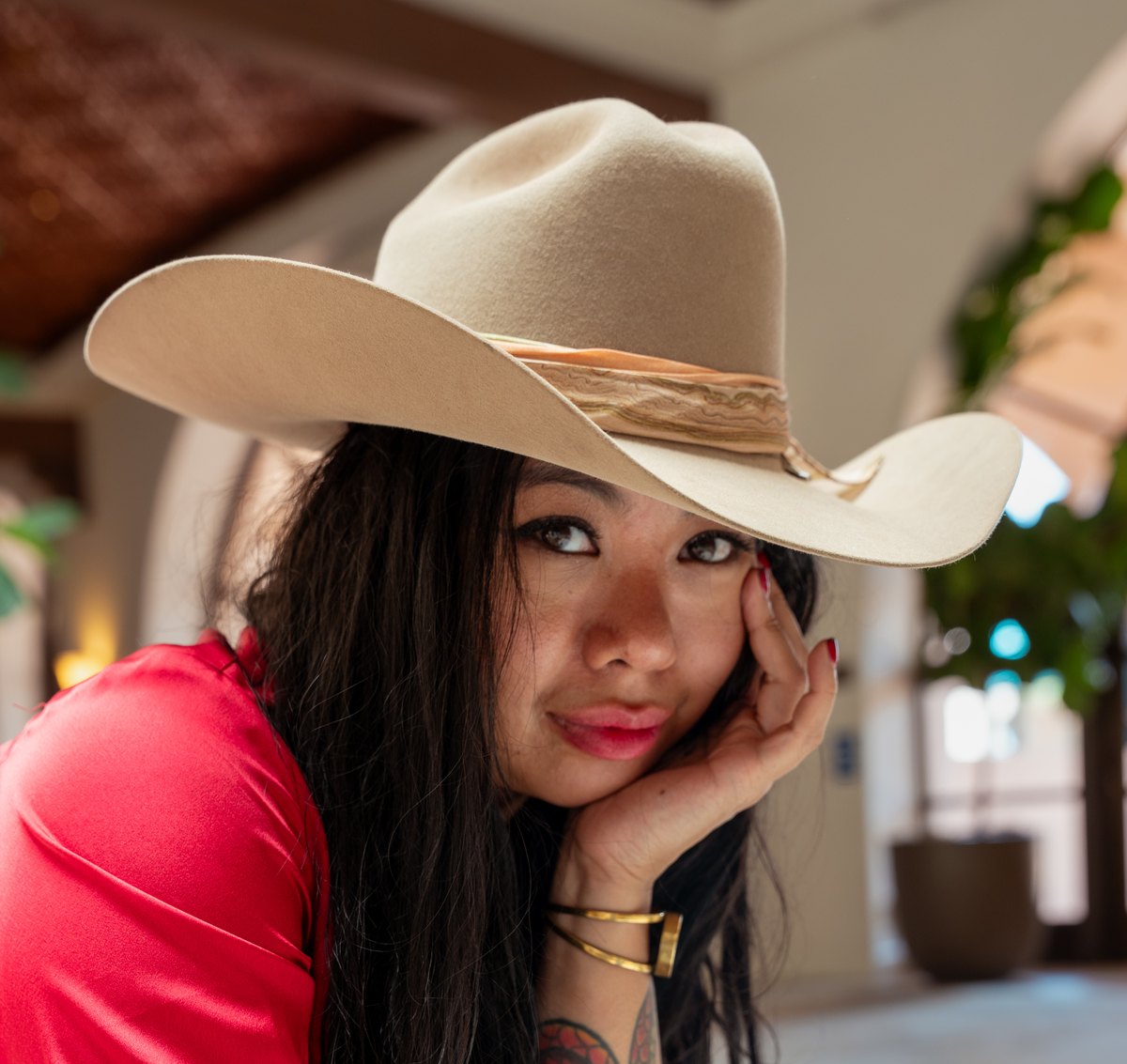 Huong Tran, painter and founder of Madame Vault